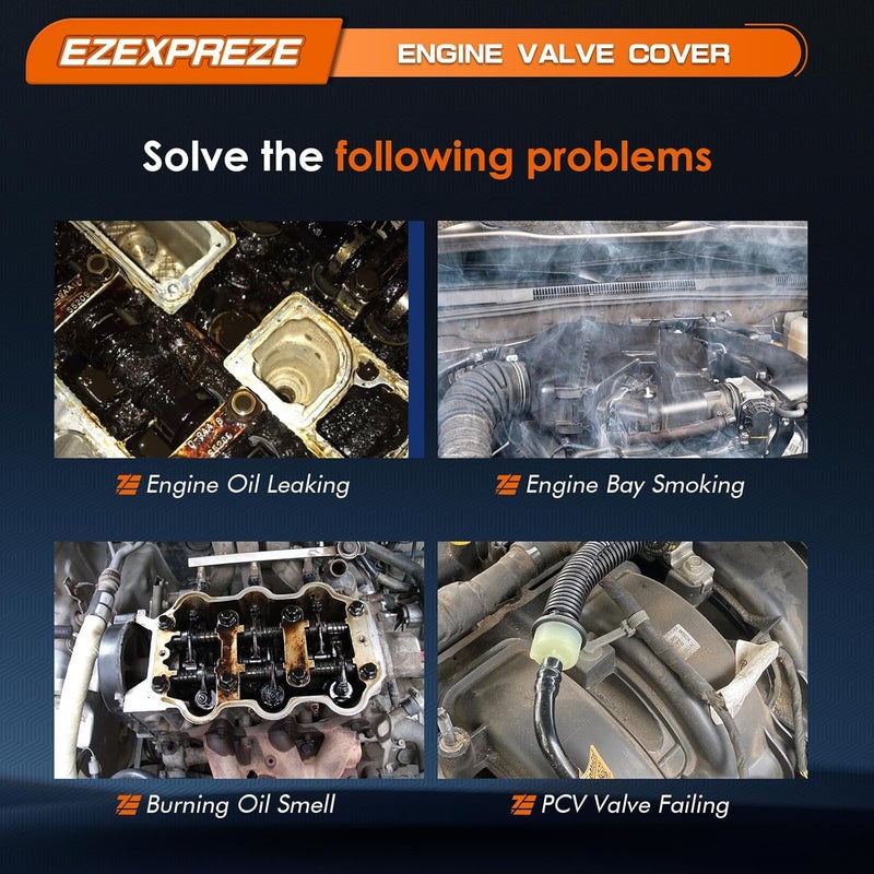 E EZEXPREZE مجموعة غطاء الصمام Ezexpreze N18 متوافقة مع 2011-2016 جيل 2. ميني كوبر S R55 R56 R57 R58 R59 R60 R61 1.6 توربو استبدال # 11127646552 - Image 5
